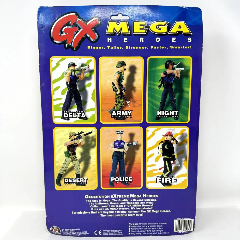 Placo Toys Action Figure GX Mega Forces Army Ranger 14
